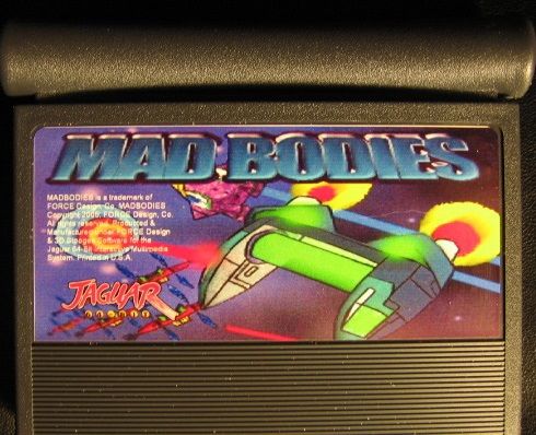 Mad Bodies box art for Jaguar